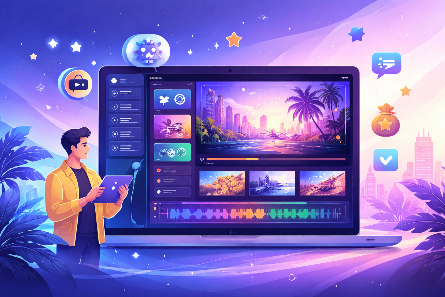 Money Scene Builder preview